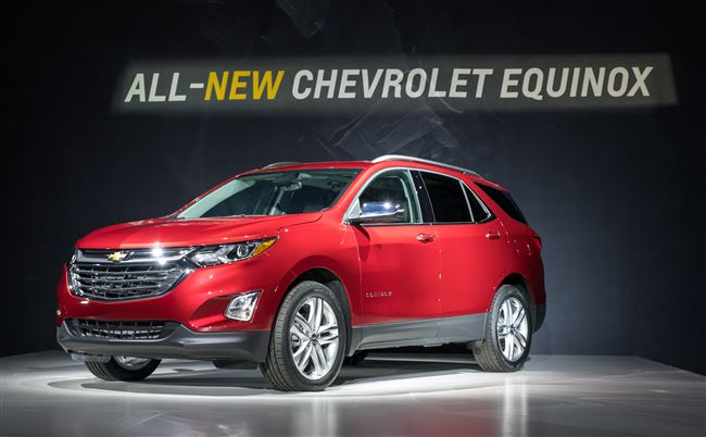 Технические характеристики Chevrolet Equinox 2018